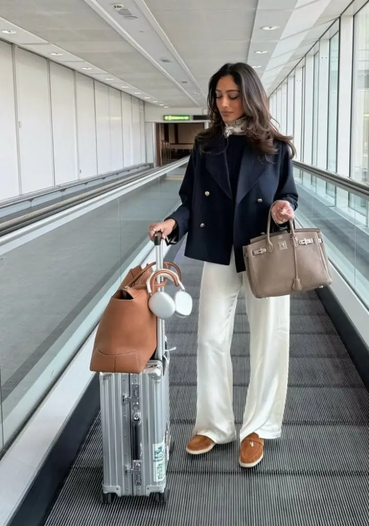 30+ Winter Airport Outfits to Travel in Style and Comfort