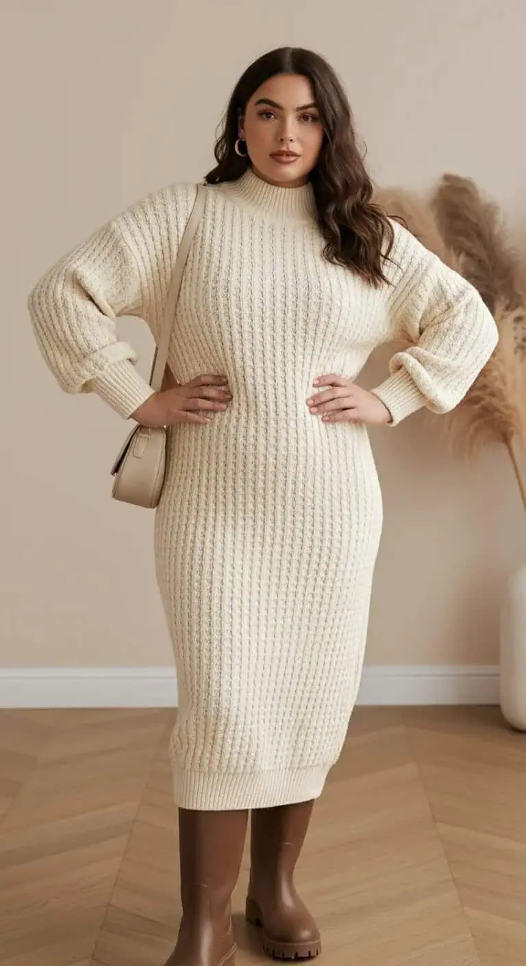 15 Curvy Dress Outfit Ideas to Show Off Your Shape