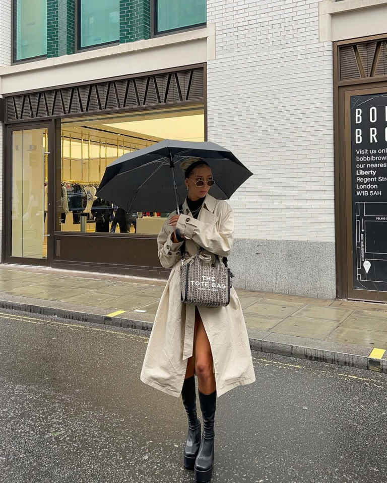 22 Rainy Spring Outfits 2026 That Make Gray Days Look Seriously Chic