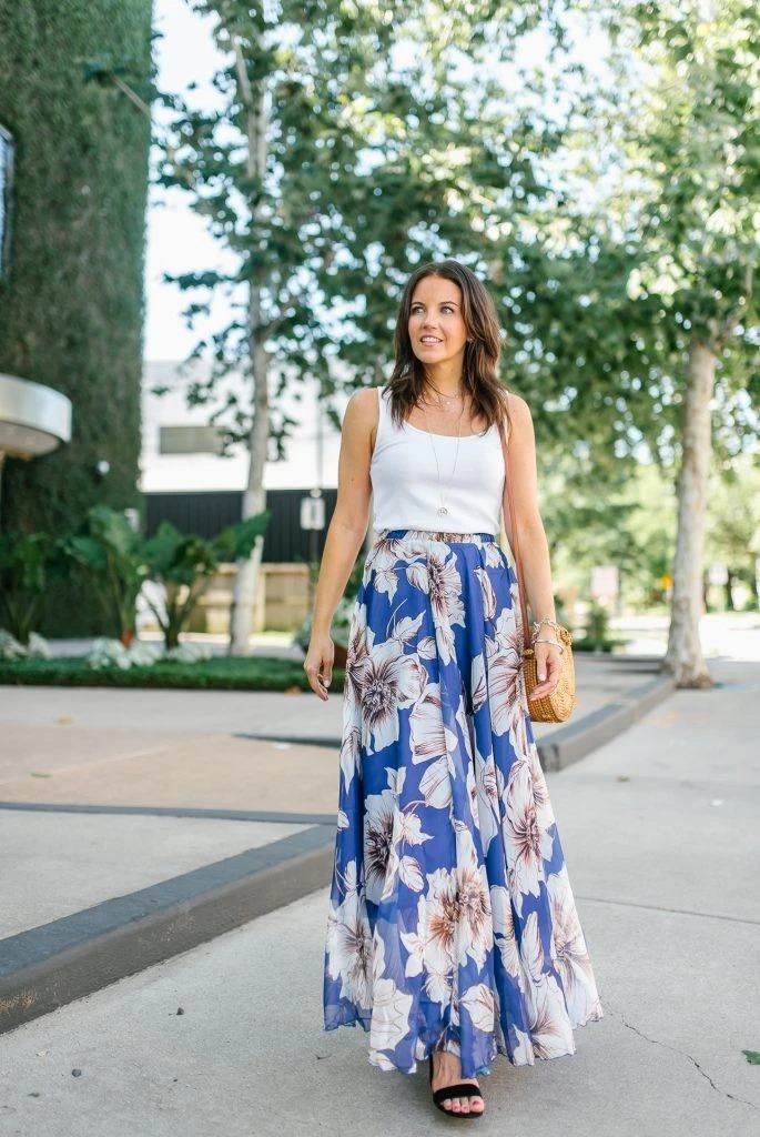 20 Maxi Skirt Outfits That’ll Make You Want to Ditch Your Denim All Summer Long
