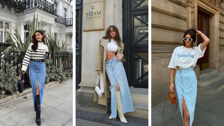 Long Denim Skirts Are Back Like Never Before 24 Outfits to Keep You Looking Fire