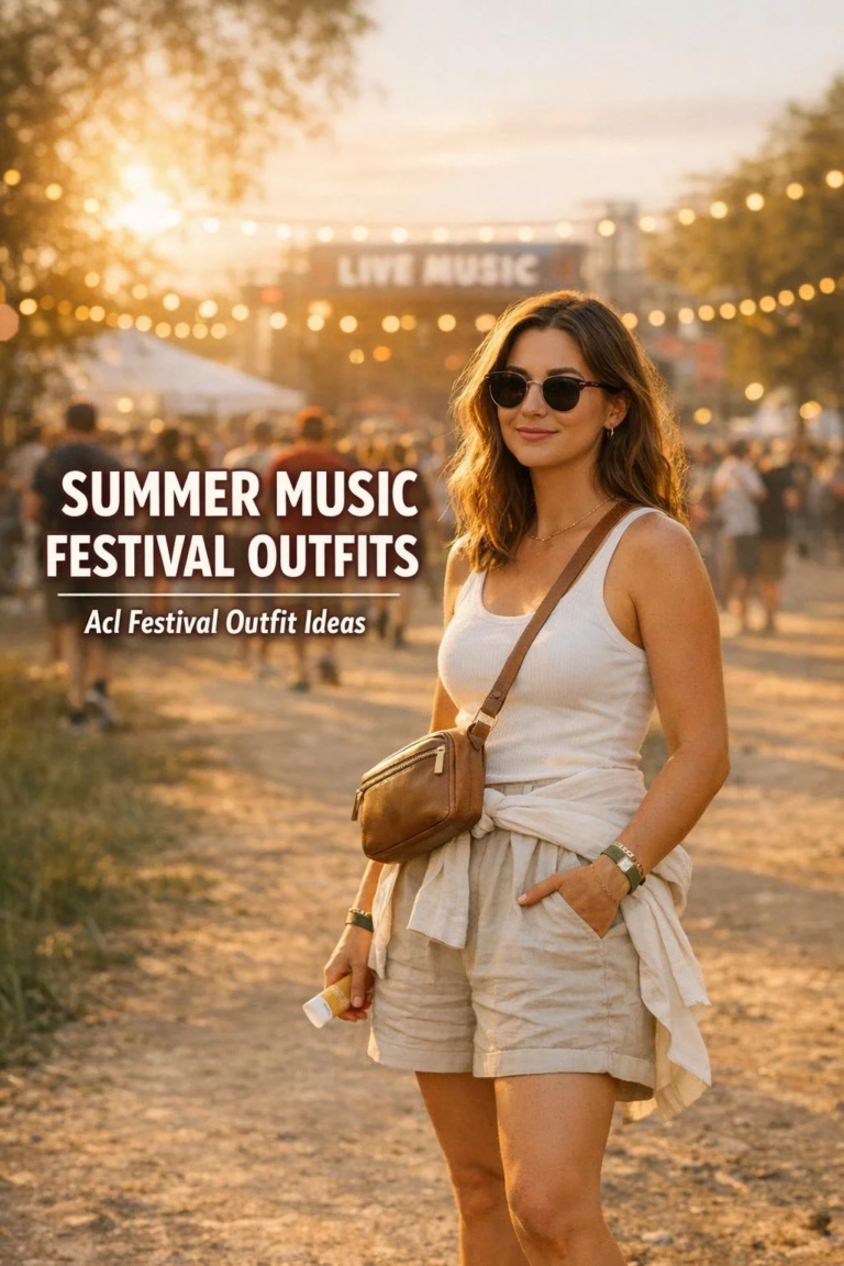 Summer Music Festival Outfits That Stay Polished All Day