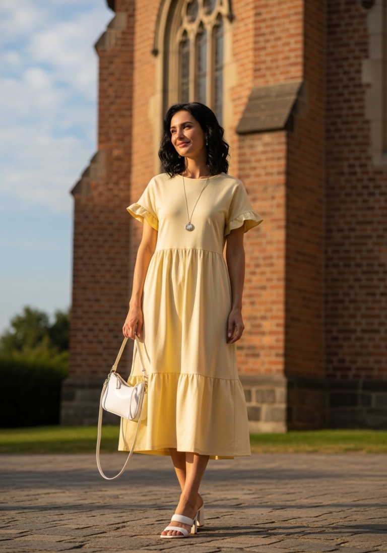 12 Elegant Easter Outfit Women Church Dress Ideas That Look Modest Yet Stylish for Sunday