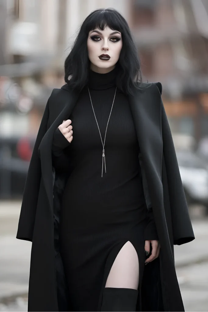24 Stunning Winter Goth Outfits Every Woman Should Try!