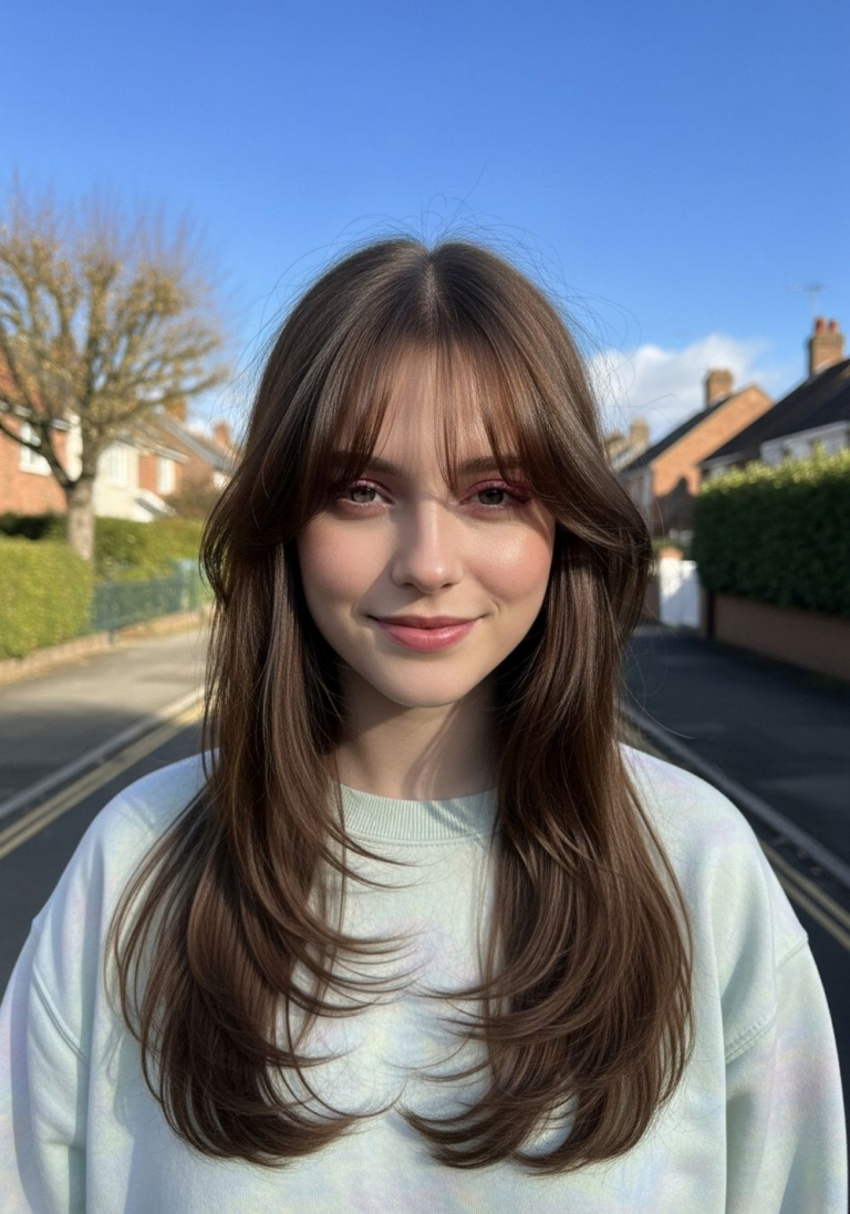 10 Long Wolf Cut Hairstyles