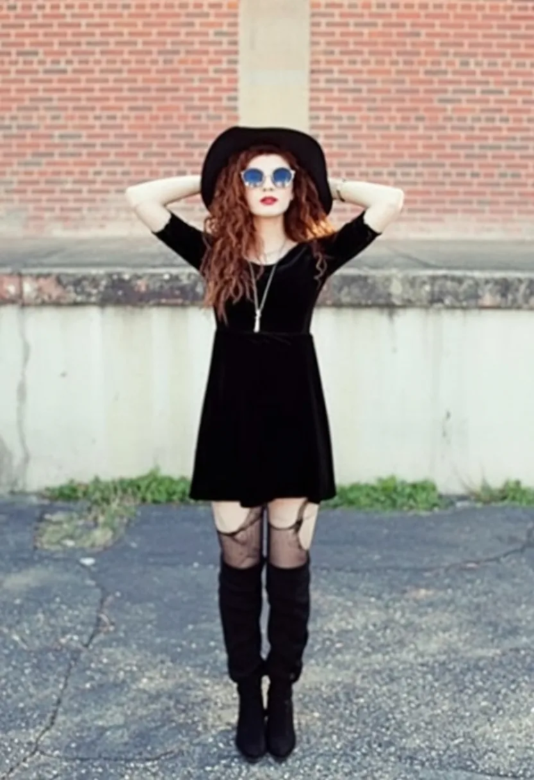 20 Summer Goth Outfits 2026 Ideas That Feel Cool, Dark, and So Easy to Wear