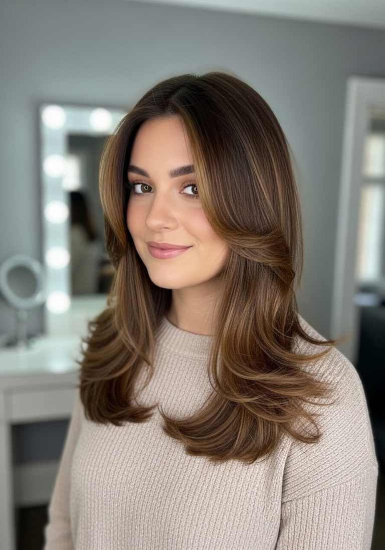 10 Warm Toffee Brunette Hair Color