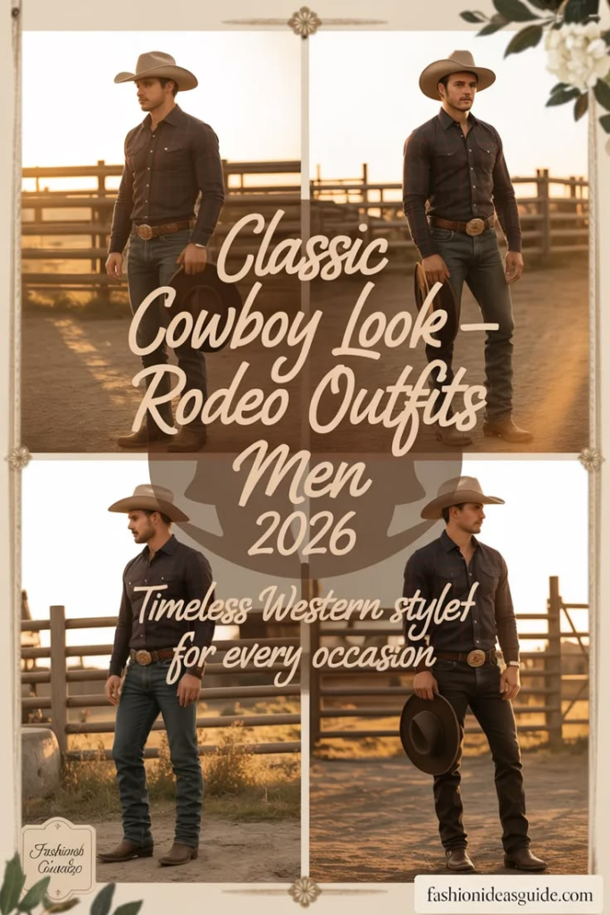 Rodeo outfits men 2026