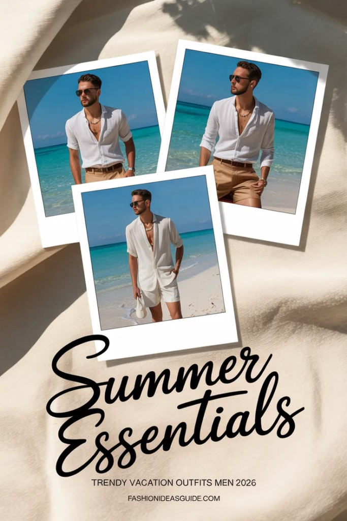  trendy vacation outfits men