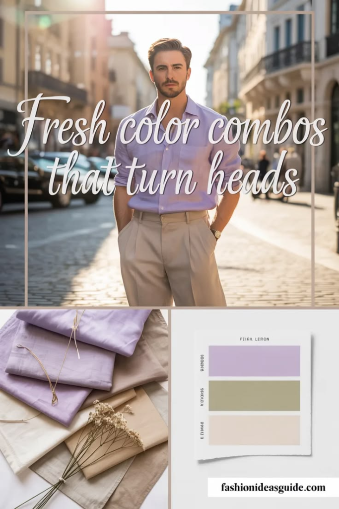 Men’s summer fashion that stands out 