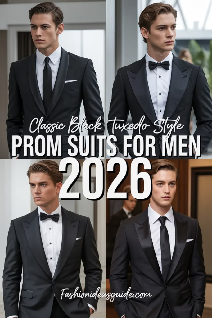 Prom Suits for Trendy Men 2026 