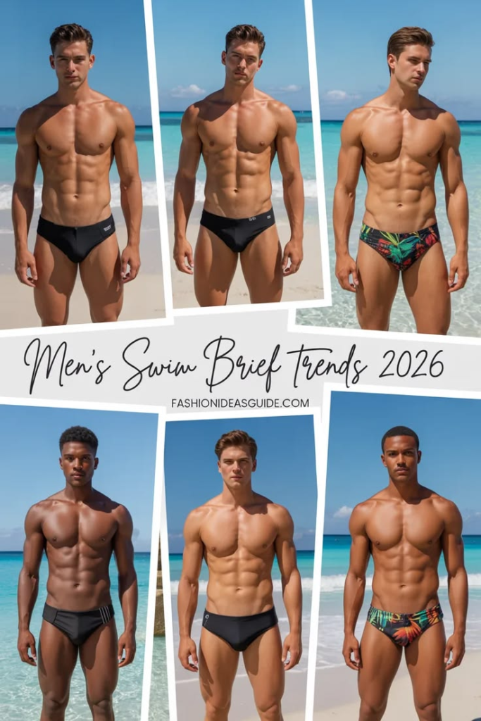 Men’s swim brief trends 2026