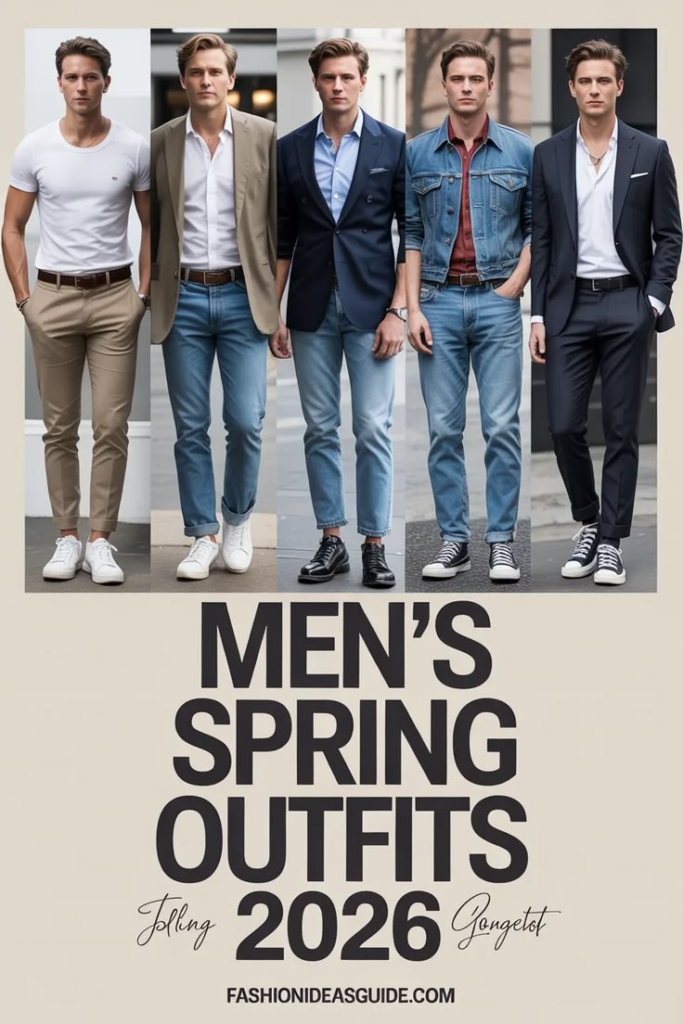 men’s spring outfits 2026