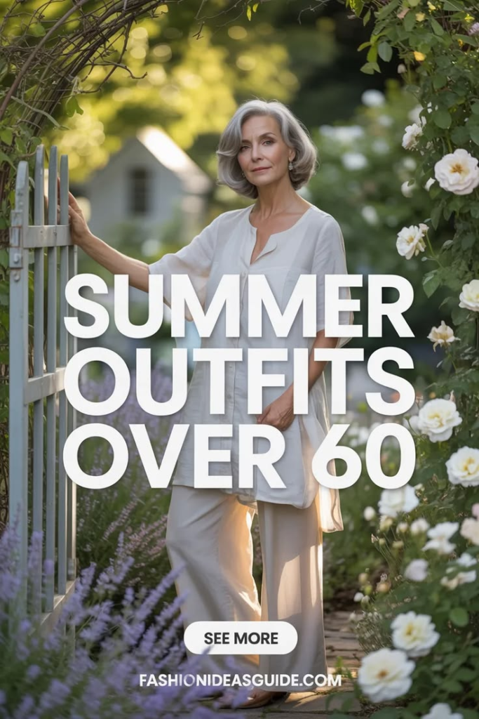 Summer outfits for women over 60 