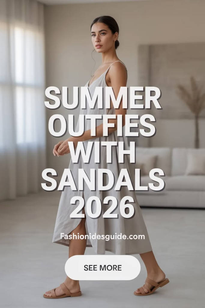 Summer outfits with sandals 2026 