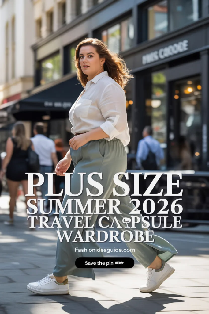  plus size travel capsule wardrobe summer 2026
