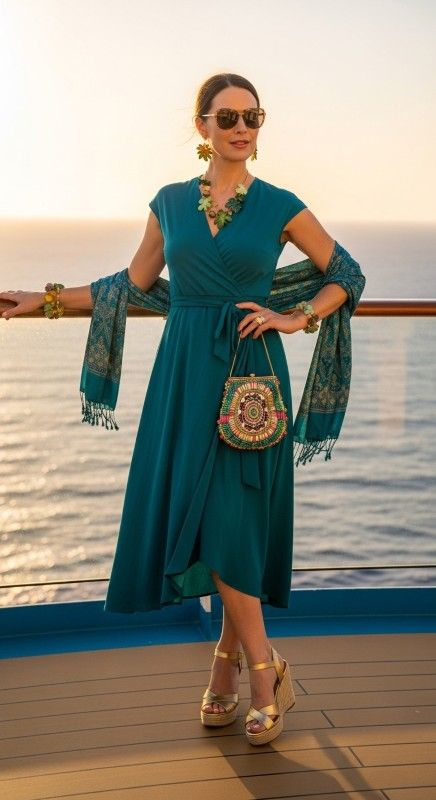 28 Trendy Wrap Dress Outfit Ideas for Women Summer 2026
