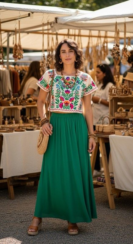 Effortless Summer Crop Top with Maxi Skirt Outfits 2026 – 29 Looks You’ll Lovev