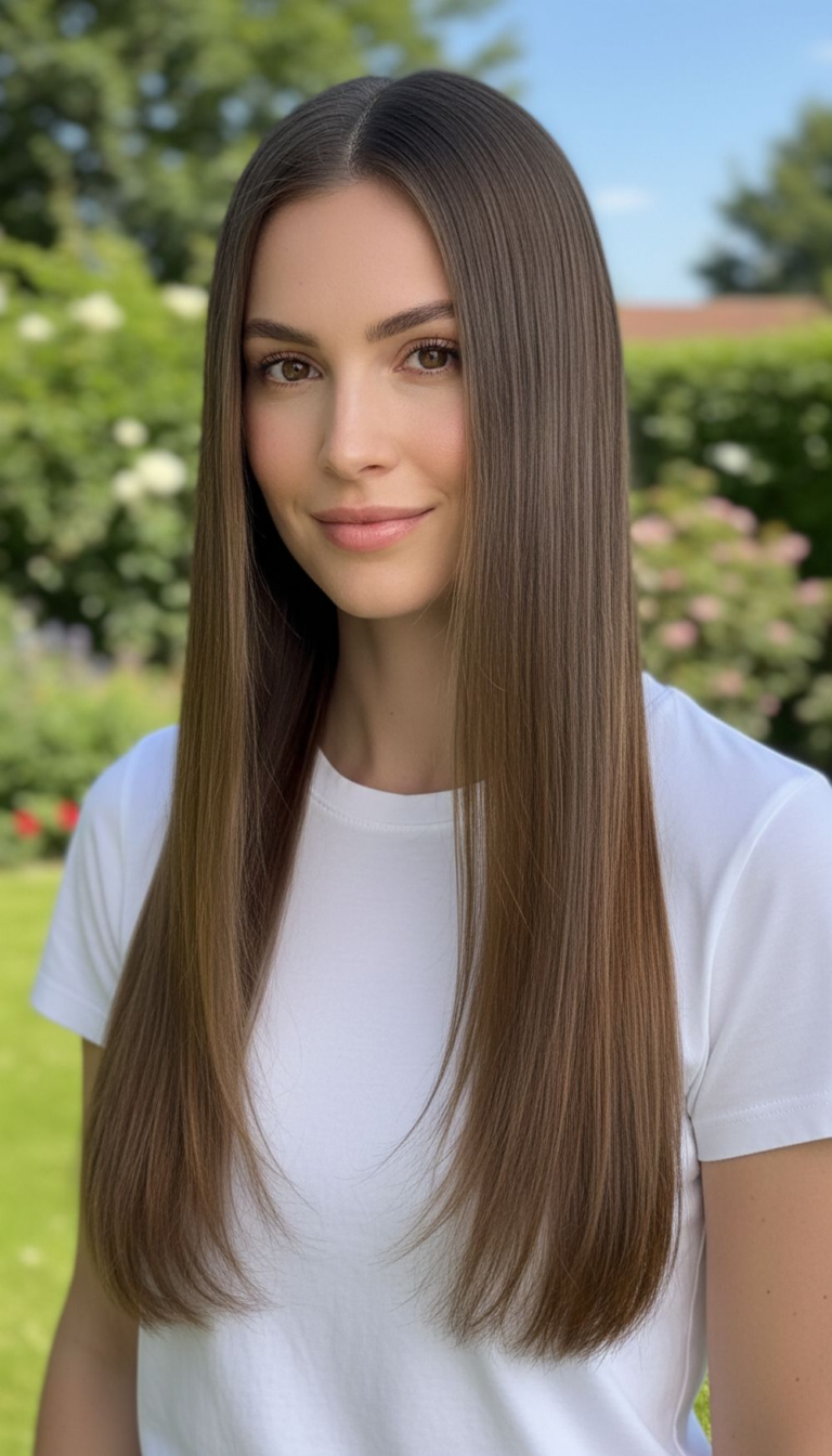 10 Long Straight Haircuts to Try in 2026