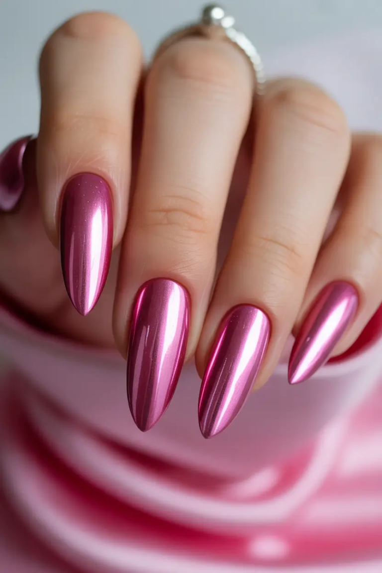 22 Cute Spring Pink Chrome Nails In 2026 That Feel Fresh, Bright And Totally Addictive