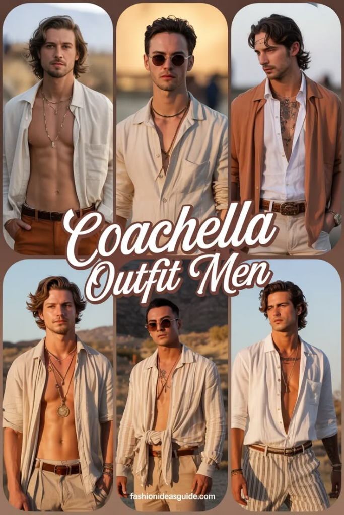 Coachella outfit men