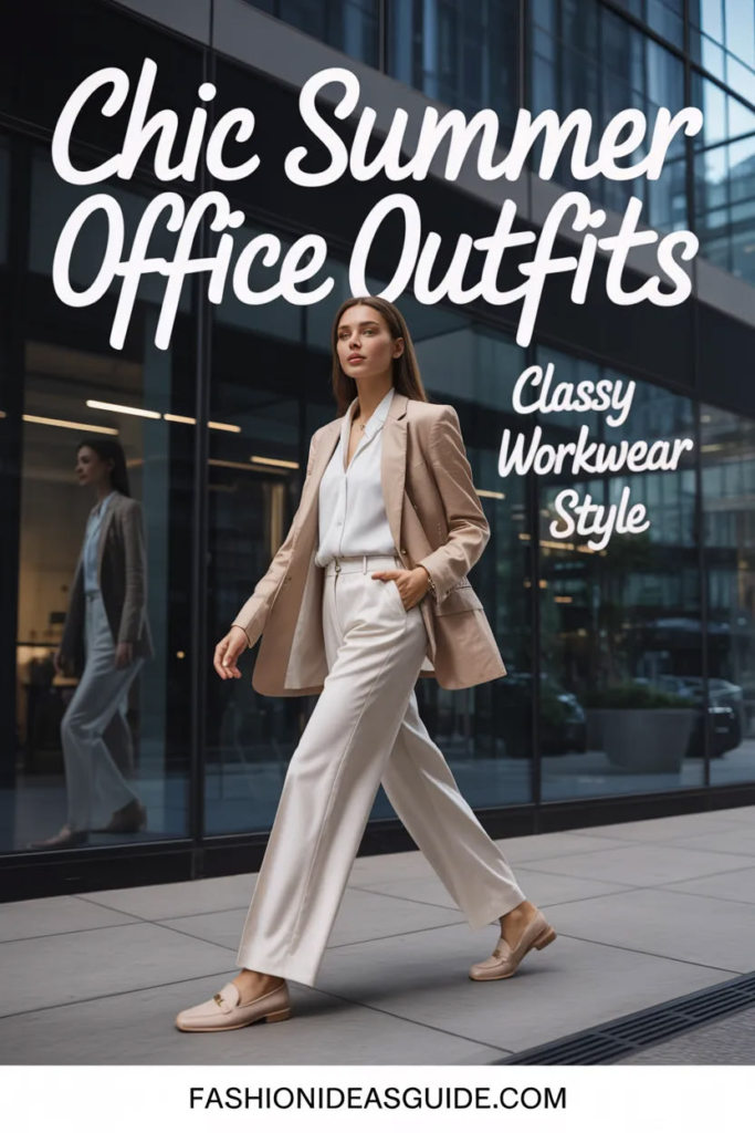 chic summer office outfits in 2026