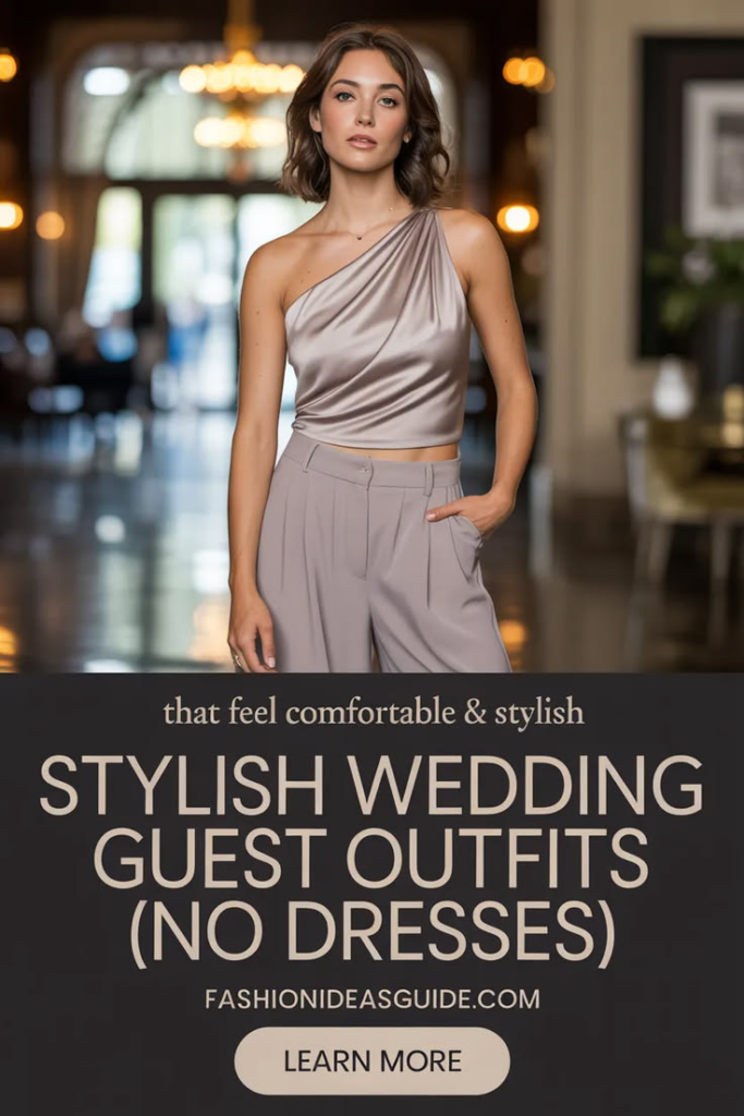  wedding guest outfit ideas without dresses