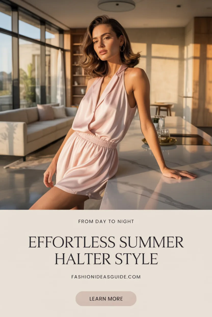 Summer halter neck outfits 2026