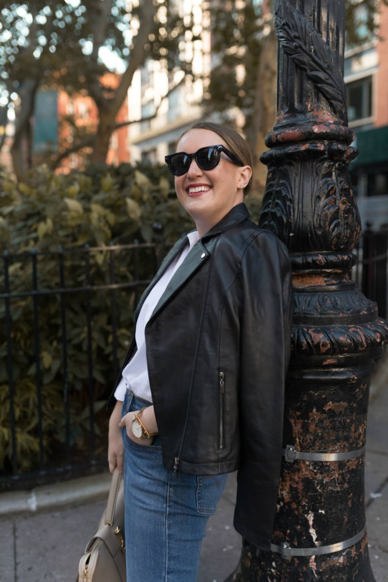 What to Wear with a Leather Jacket
